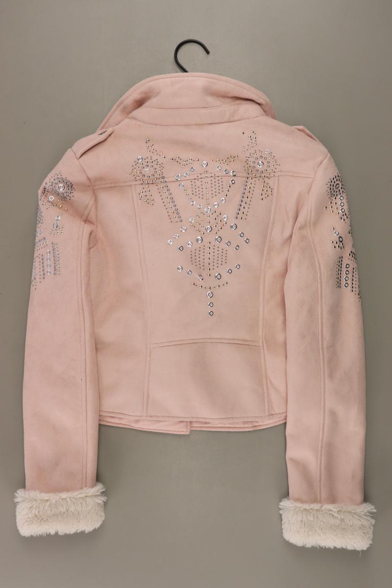Jacke Gr. 34 rosa aus Polyacryl