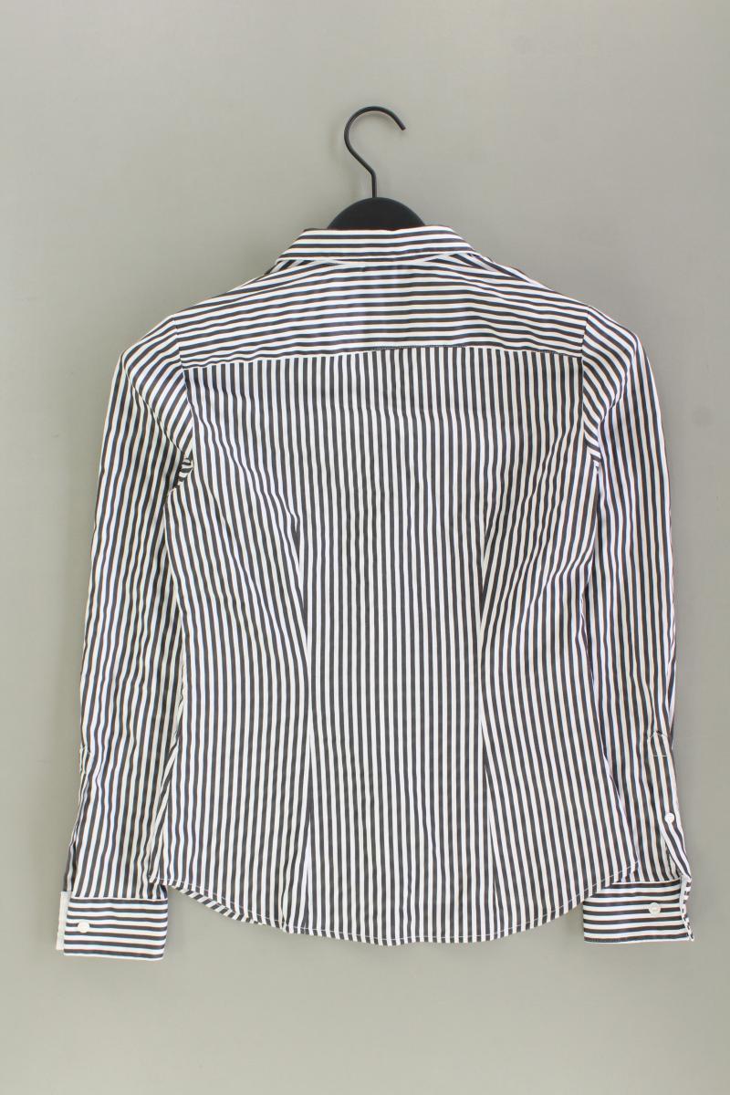 H&M Langarmbluse Gr. 36 gestreift schwarz