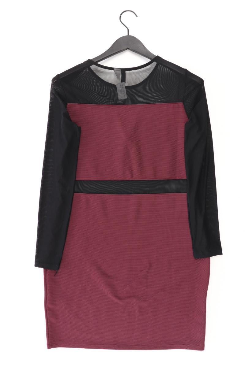H&M Langarmkleid Gr. 44 rot aus Polyester