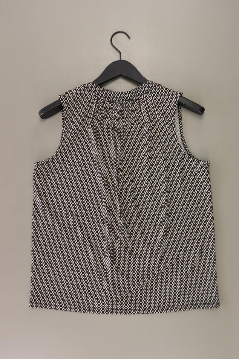 H&M Ärmellose Bluse Gr. M schwarz aus Polyester