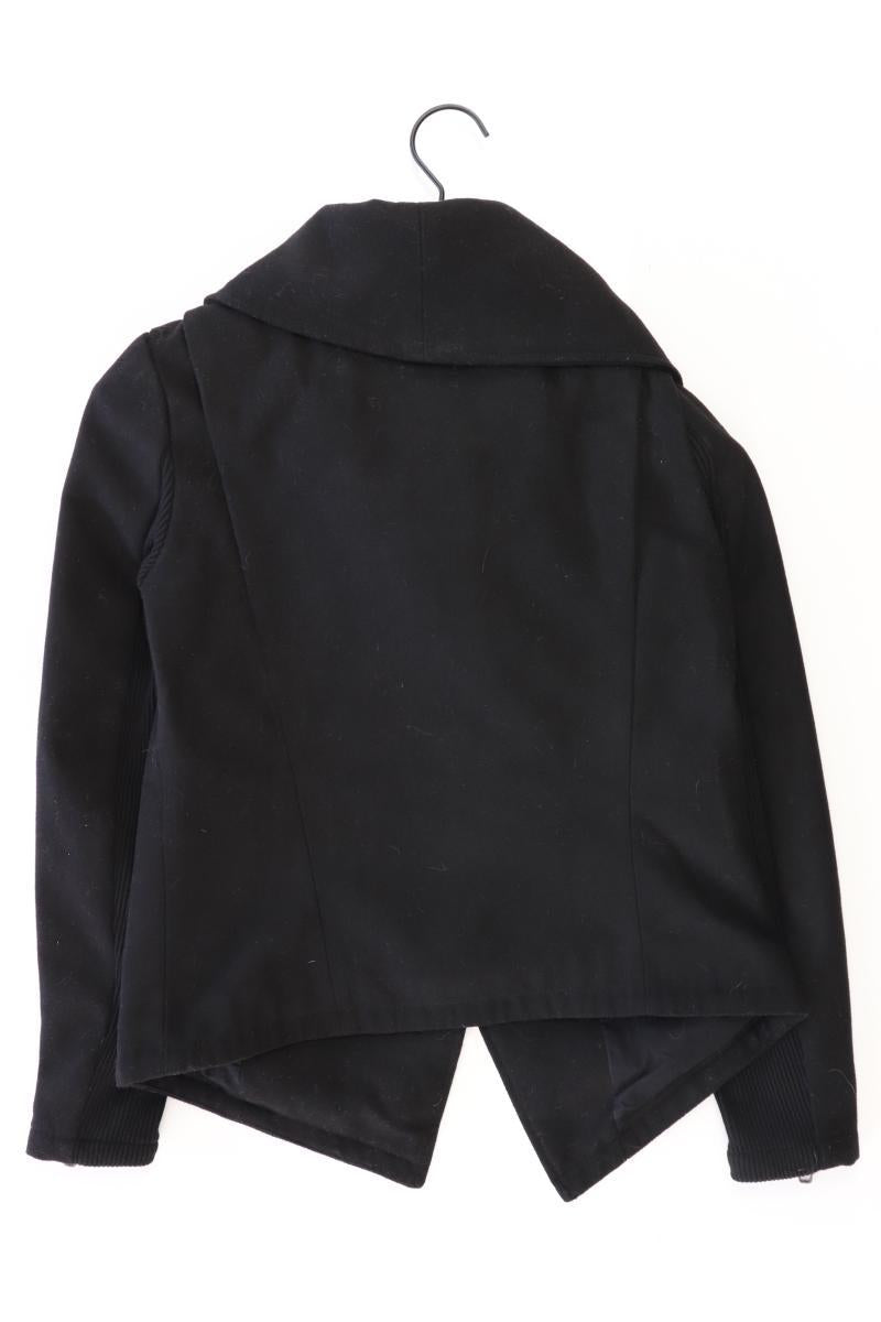 H&M Wickeljacke Gr. 34 schwarz aus Polyester