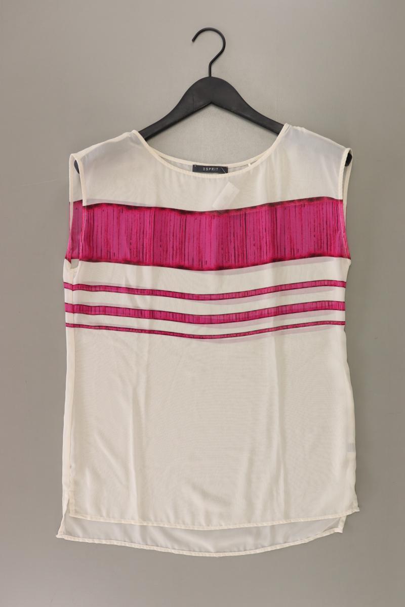 Esprit Ärmellose Bluse Gr. 36 gestreift creme