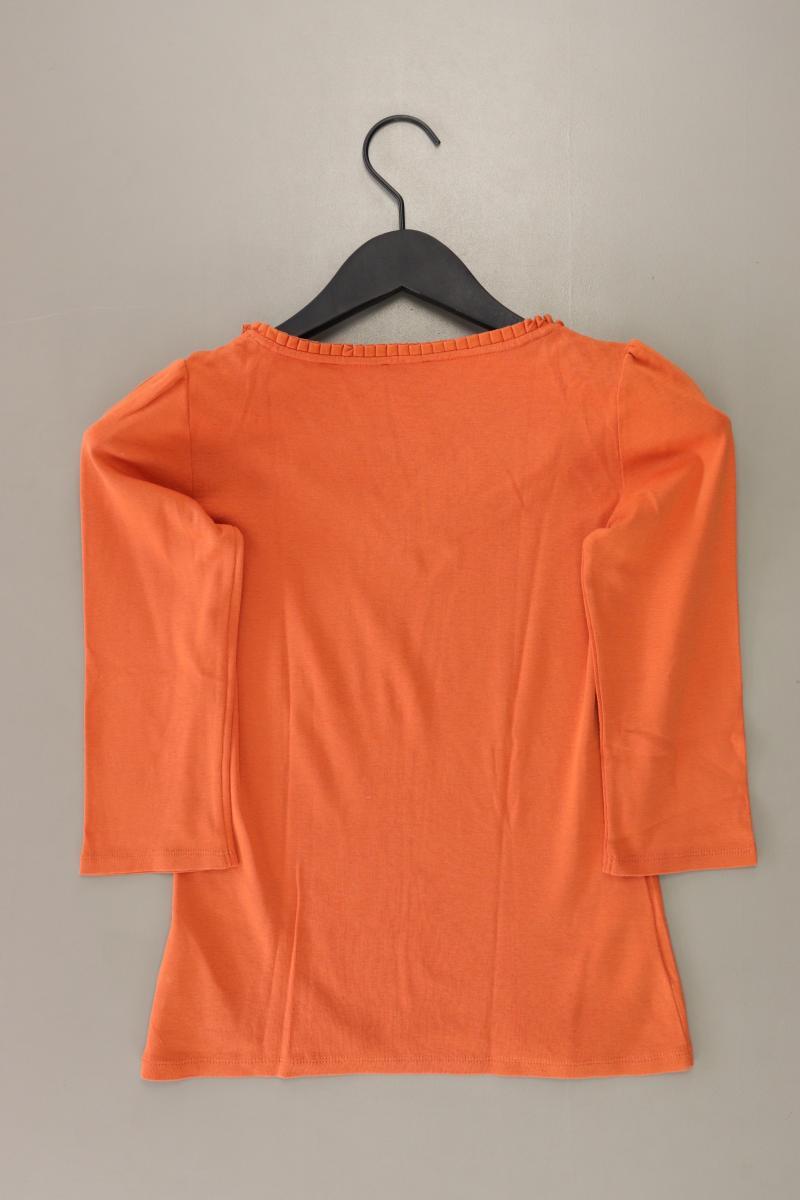 Esprit Shirt Gr. S 3/4 Ärmel orange aus Viskose