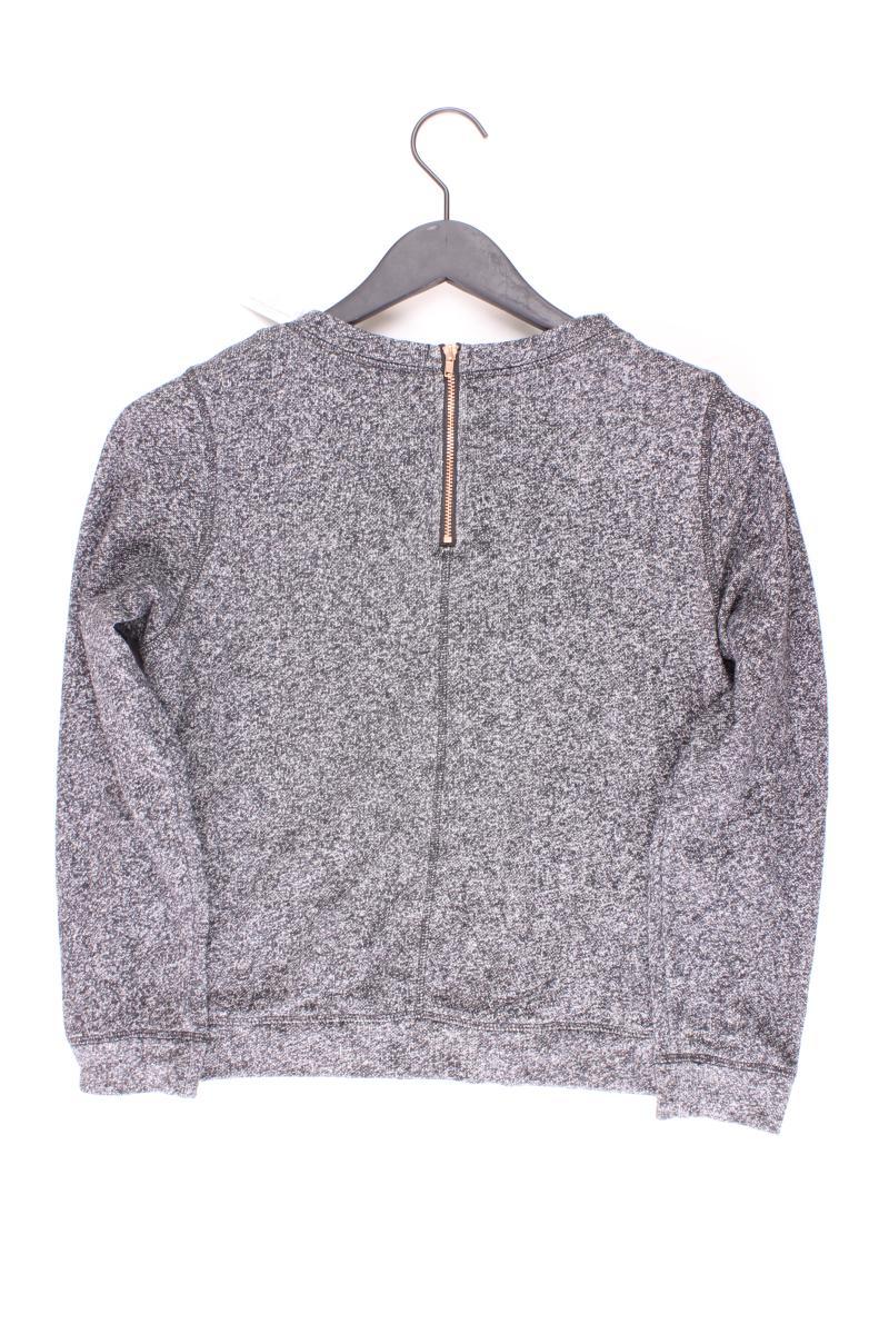 H&M Feinstrickpullover Gr. S grau aus Baumwolle