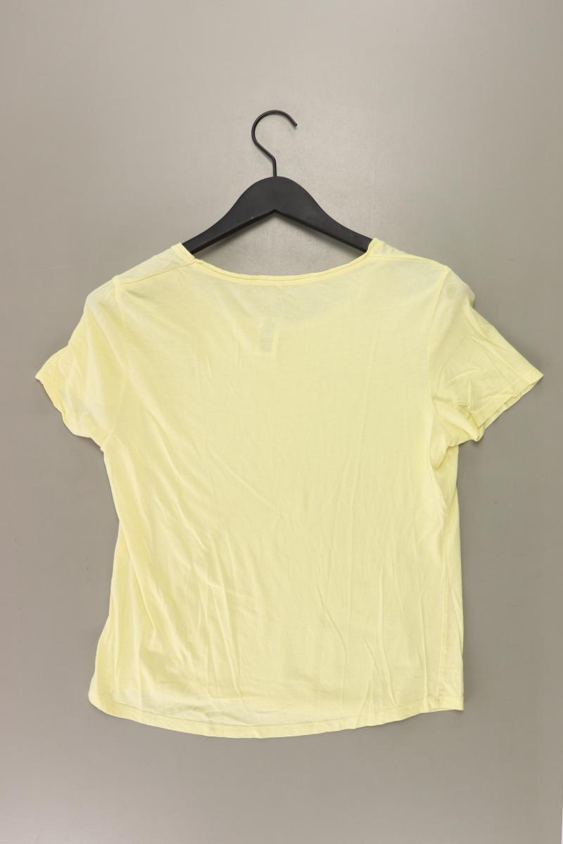 Gerry Weber T-Shirt Gr. 38 Kurzarm gelb aus Baumwolle