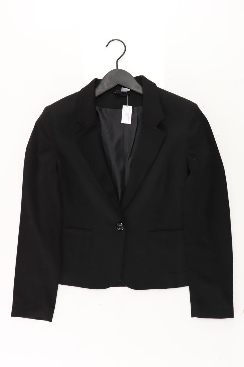H&M Blazer Gr. 40 schwarz aus Polyester
