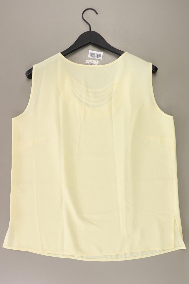 Sommermann Ärmellose Bluse Gr. 46 gelb