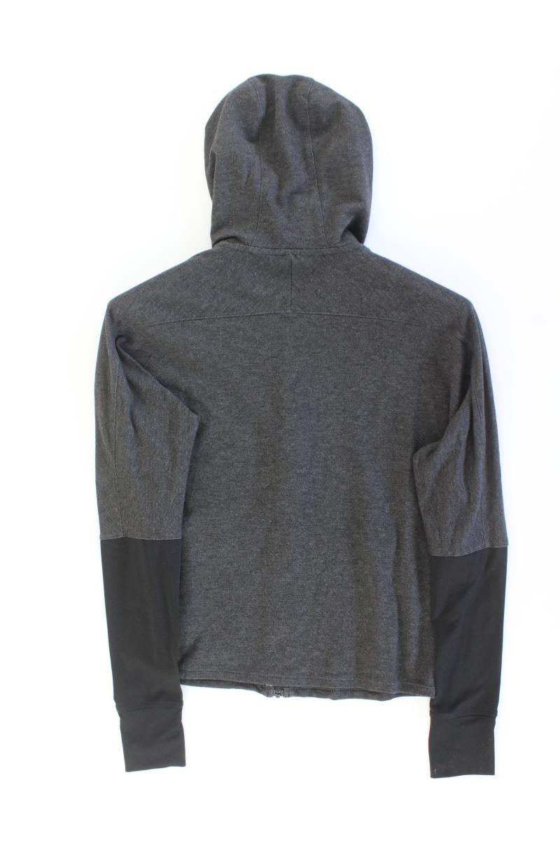 Sweatjacke Gr. 34 grau aus Viskose
