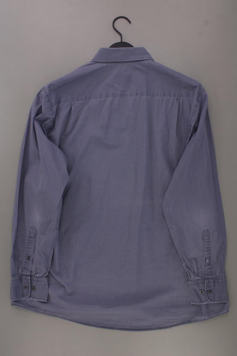 Casa Moda Langarmhemd für Herren Gr. Hemdgröße 43/44 blau