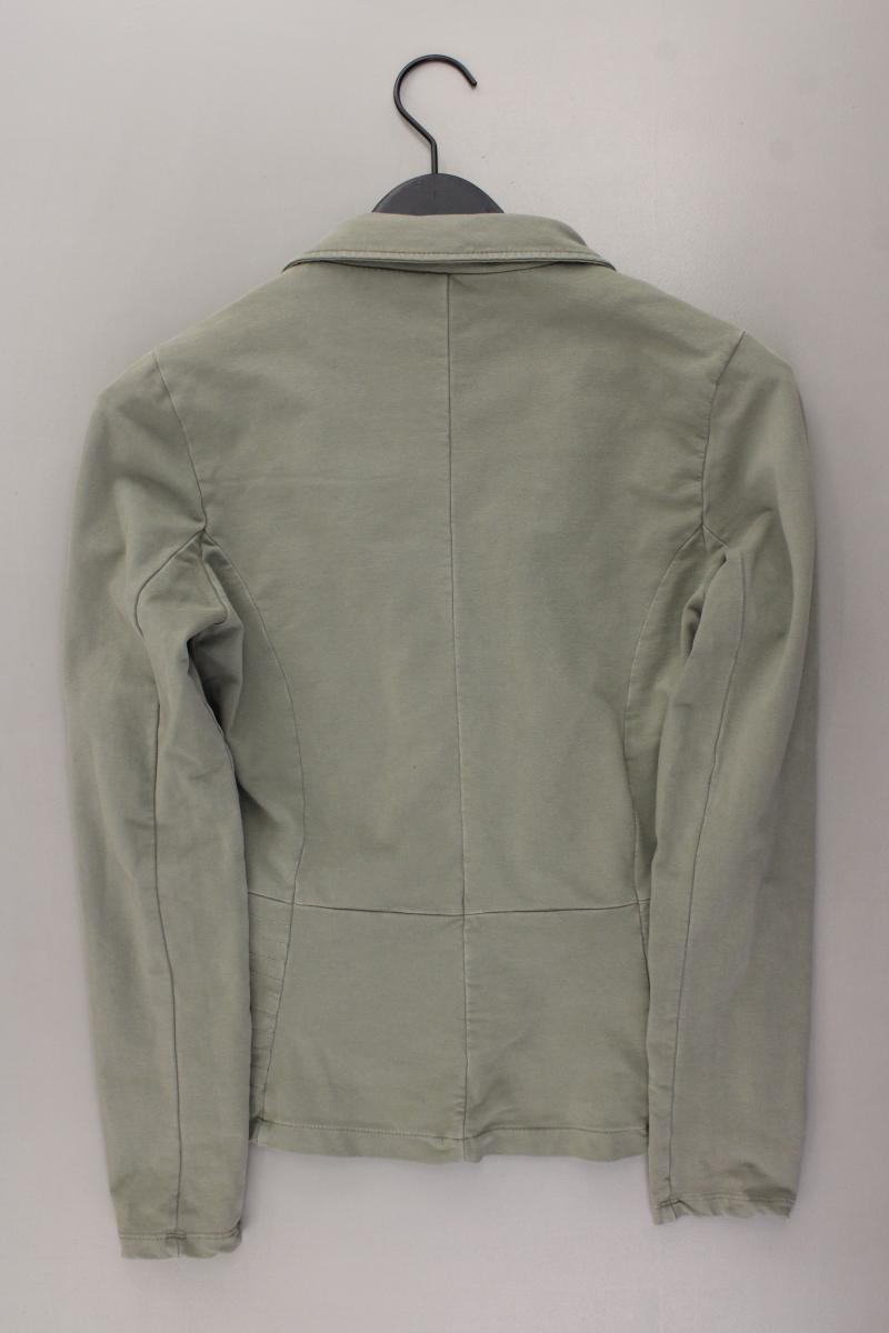 Street One Jerseyblazer Gr. 36 olivgrün aus Baumwolle