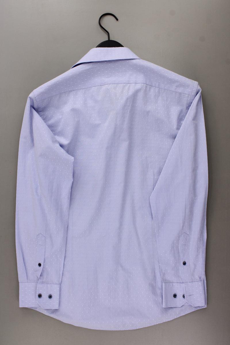 Kigili Hemd für Herren Gr. Hemdgröße 41/42 Langarm blau