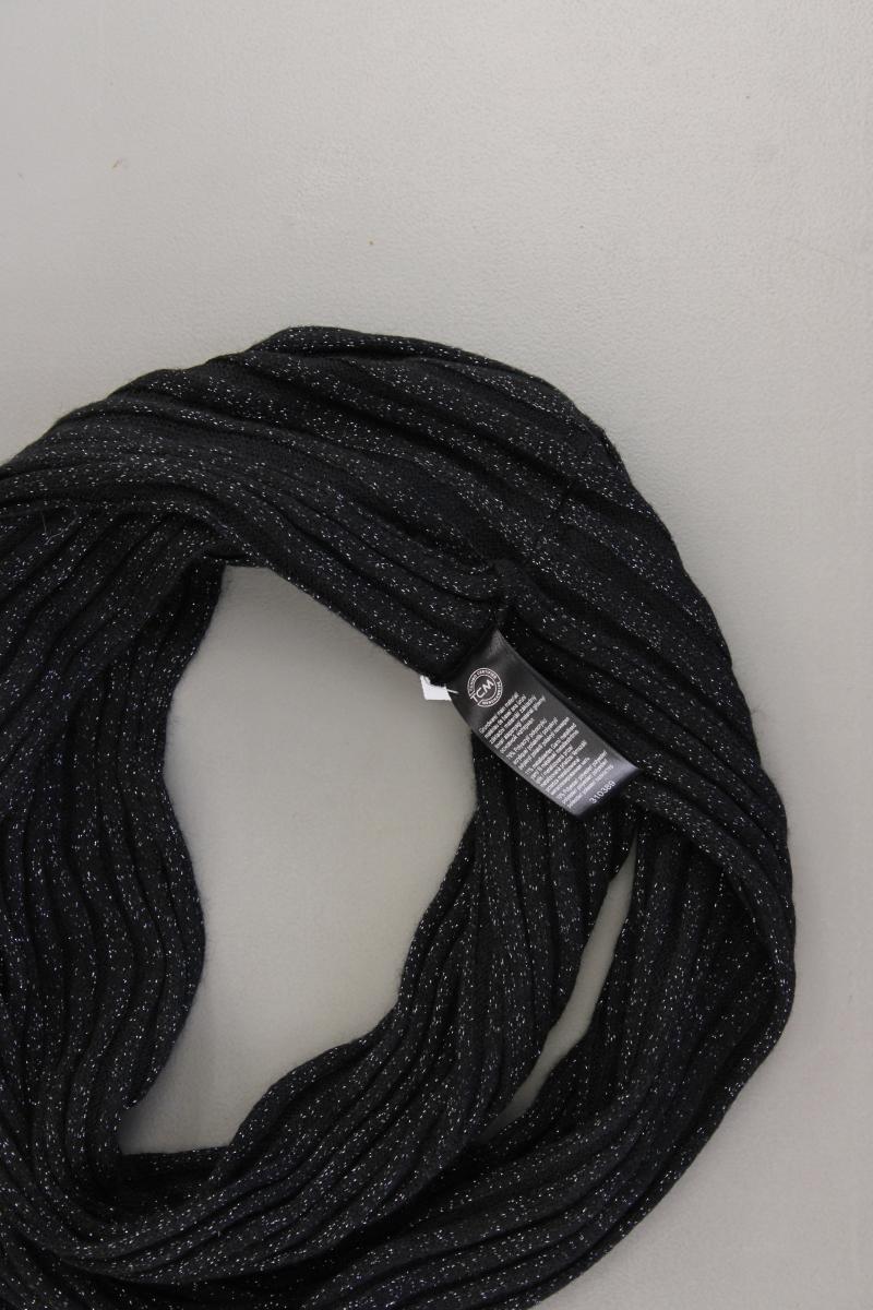 Tchibo Loop mit Glitzer schwarz aus Polyacryl