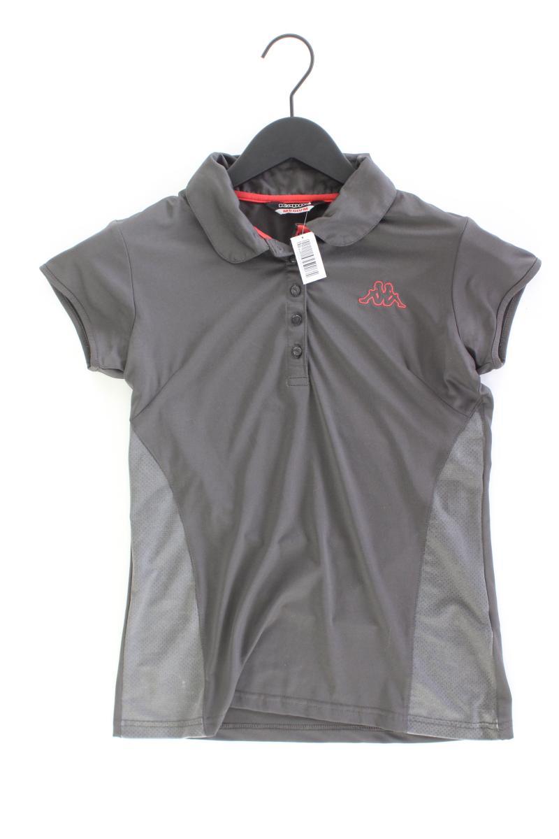 Kappa Sportshirt Gr. M Kurzarm grau