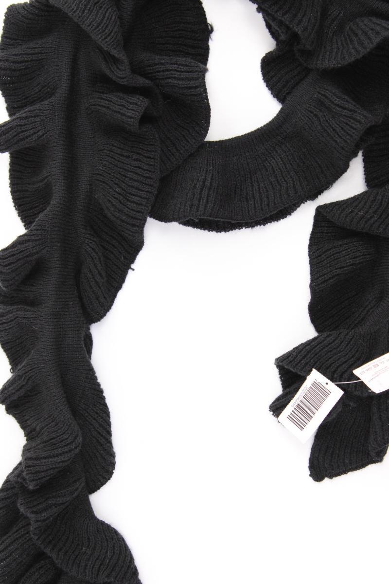 Schal schwarz aus Polyacryl