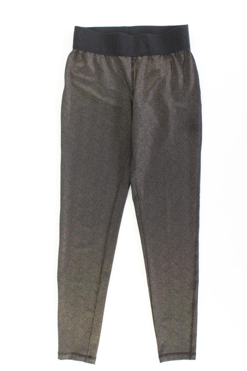 crivit Leggins Gr. 36 mit Glitzer braun