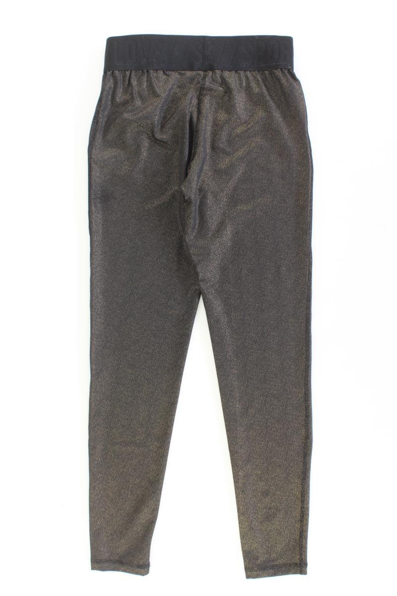 crivit Leggins Gr. 36 mit Glitzer braun