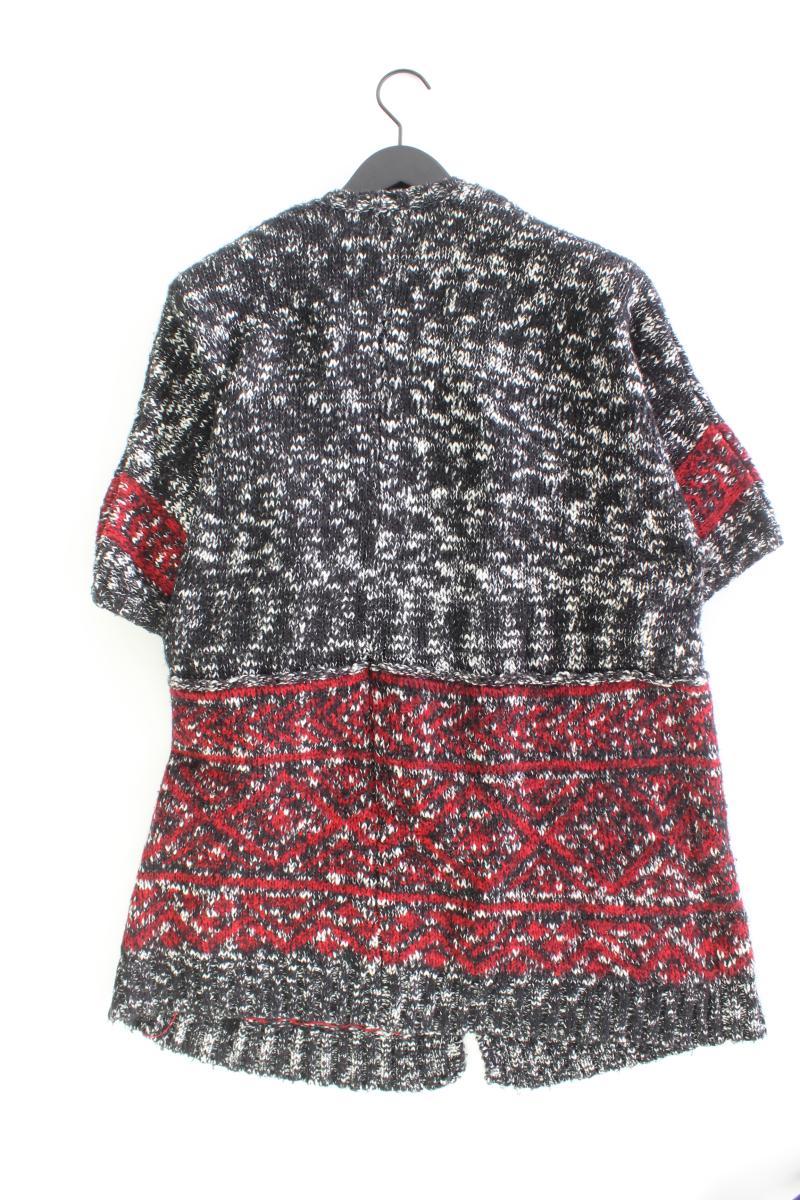 Strickjacke Gr. 40 Weite Ärmel mehrfarbig