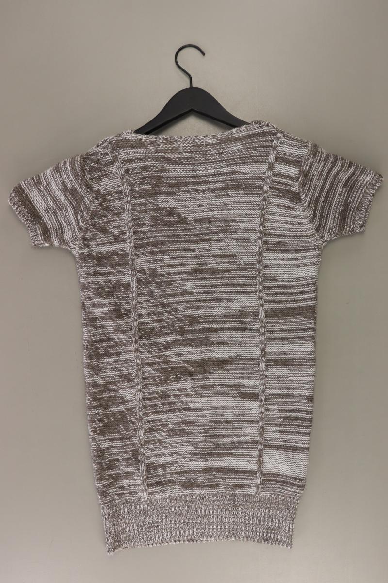 Grobstrickpullover Gr. 38 grau aus Polyacryl