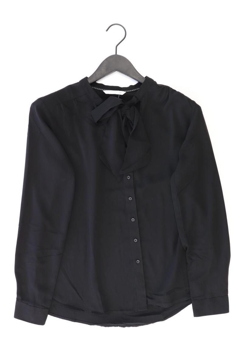 Only Chiffonbluse Gr. 38 Langarm schwarz aus Polyester