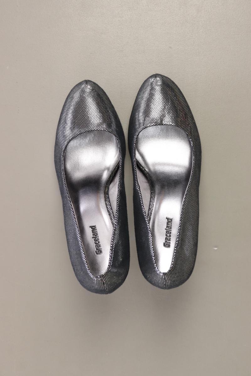 Graceland Pumps Gr. 37 neuwertig silber