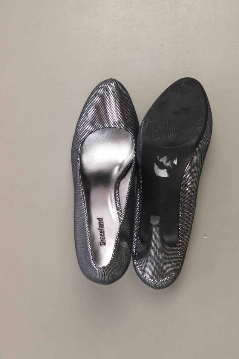 Graceland Pumps Gr. 37 neuwertig silber