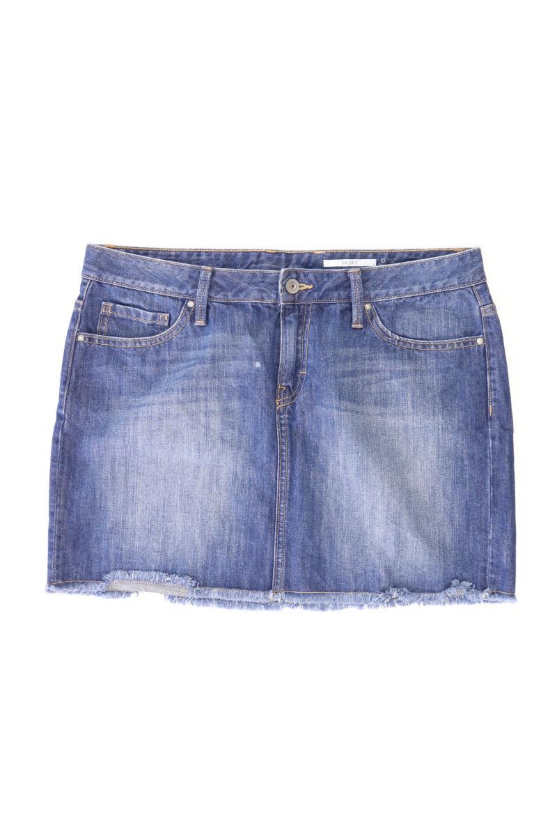 edc by Esprit Jeansrock Gr. 38 blau aus Baumwolle