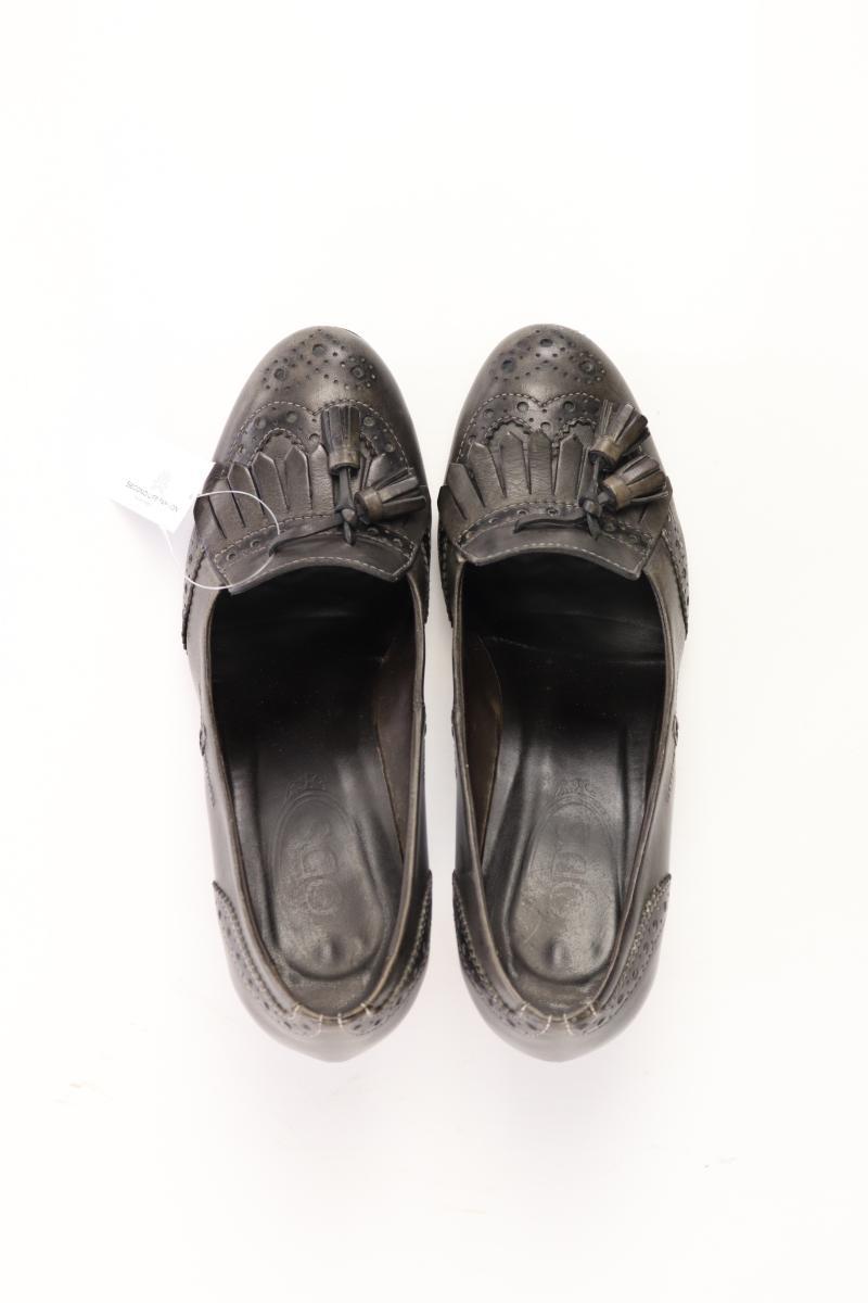 Tod's Pumps Gr. 37 grau aus Leder