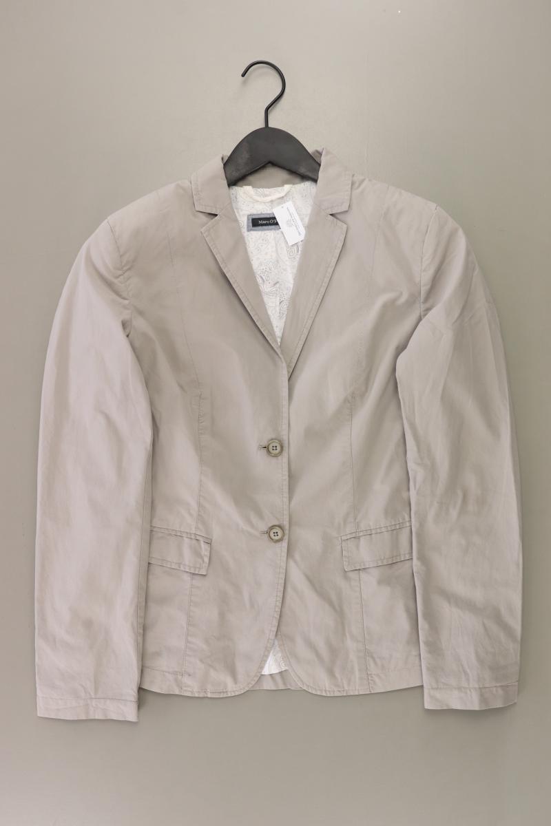 Marc O'Polo Longblazer Gr. 38 grau aus Baumwolle