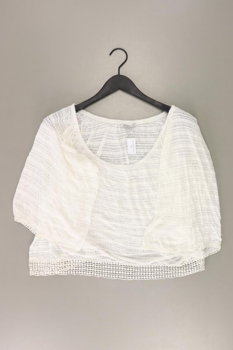 Reserved Bluse Gr. L Weite Ärmel weiß aus Viskose