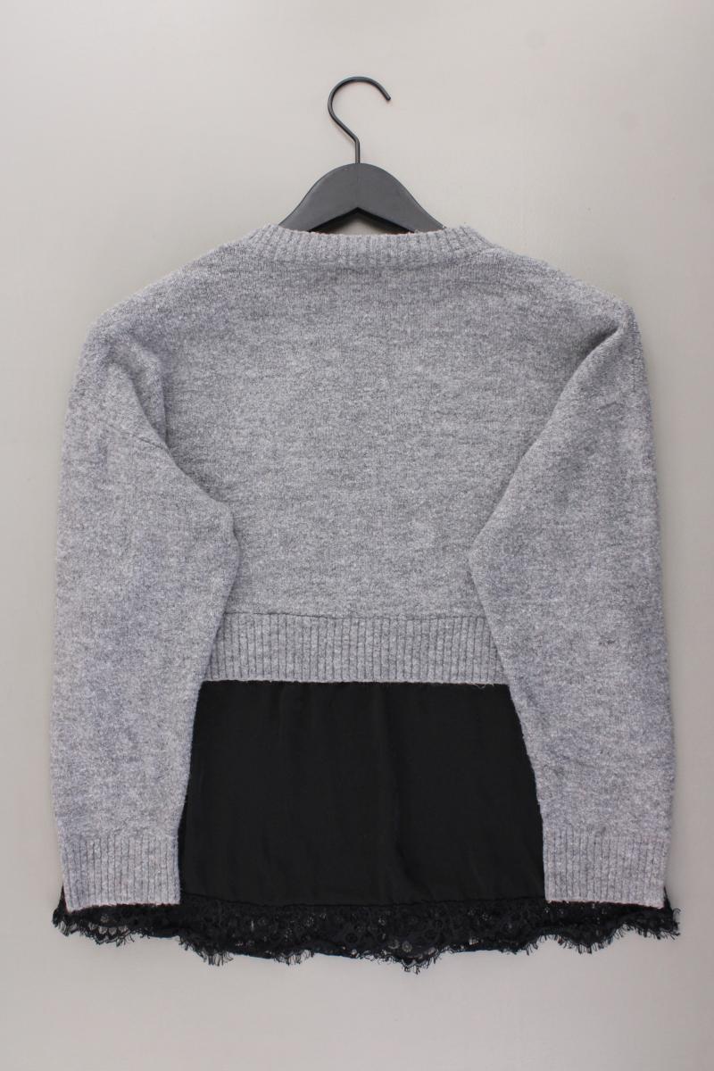 New Look Feinstrickpullover Gr. M grau