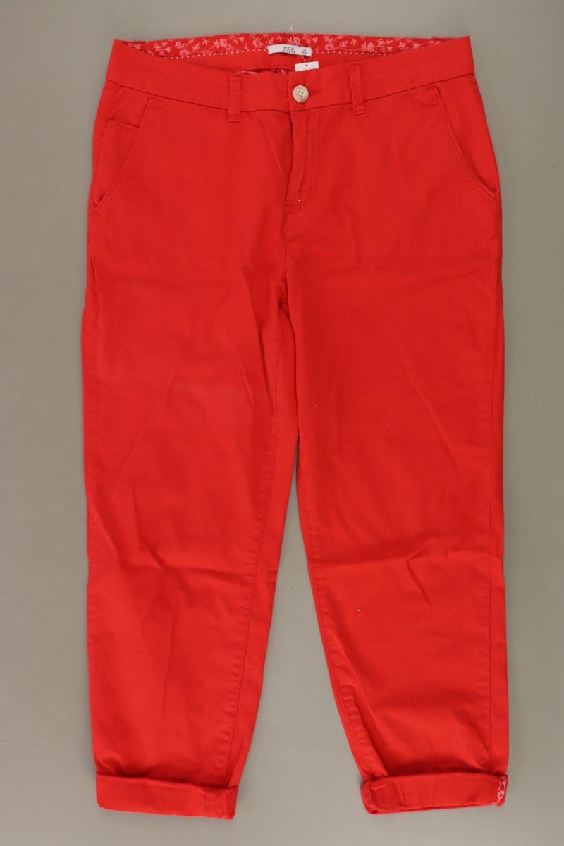 edc by Esprit 7/8 Hose Gr. 36 rot aus Baumwolle