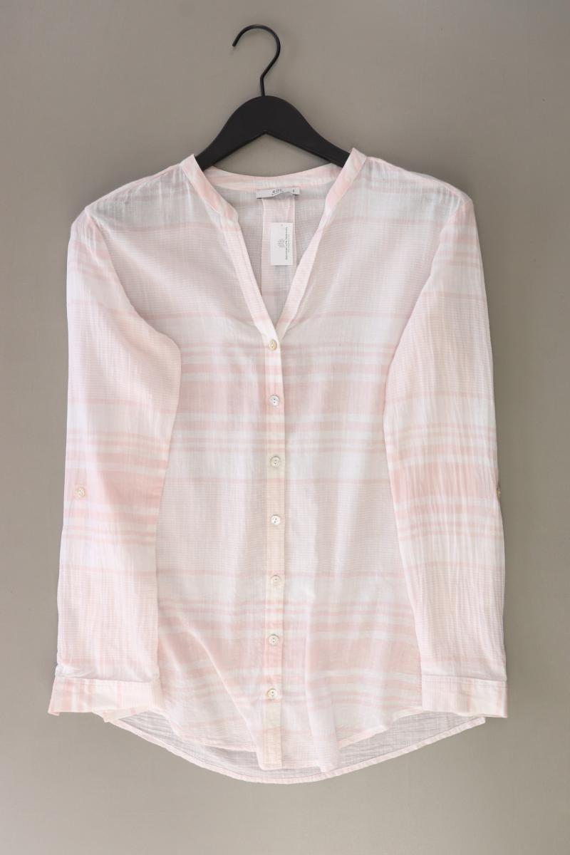edc by Esprit Langarmbluse Gr. S gestreift rosa aus Baumwolle