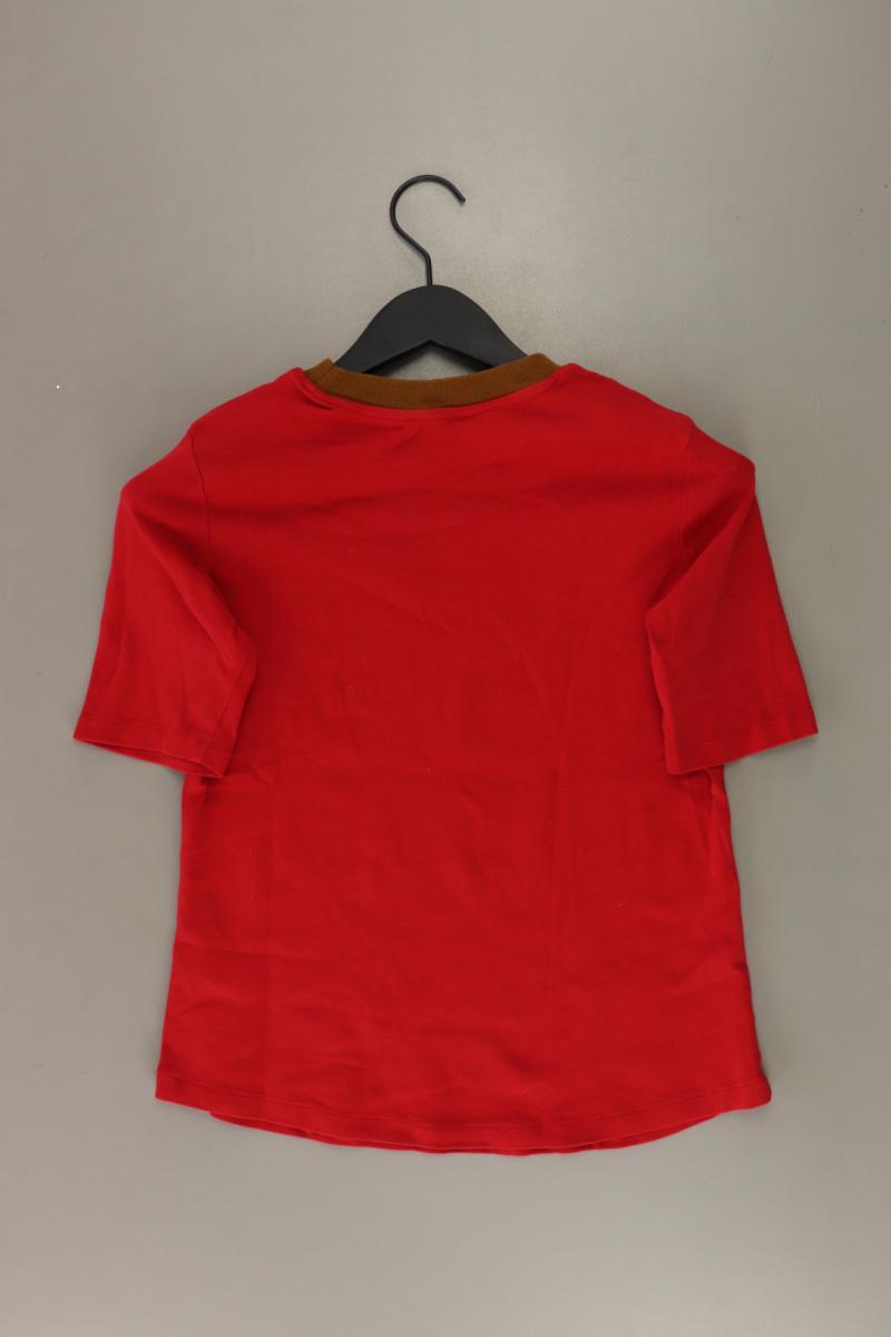 Esprit T-Shirt Gr. S Kurzarm rot aus Baumwolle