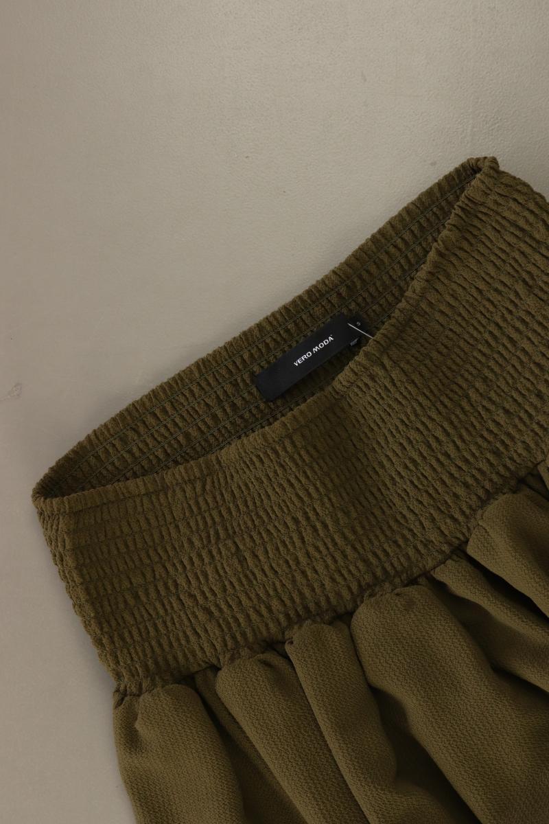 Vero Moda Stretchrock Gr. S olivgrün aus Polyester