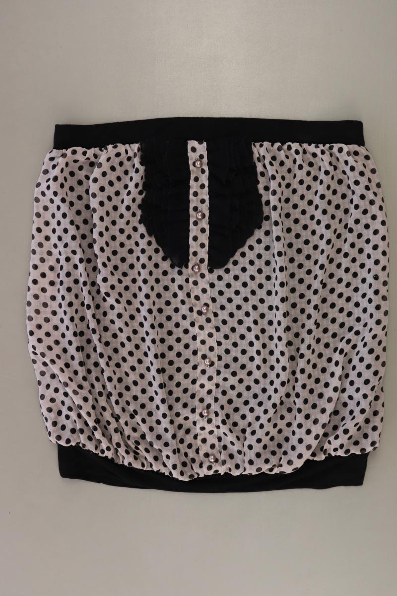 Fornarina Bandeautop Gr. M gepunktet creme aus Polyester