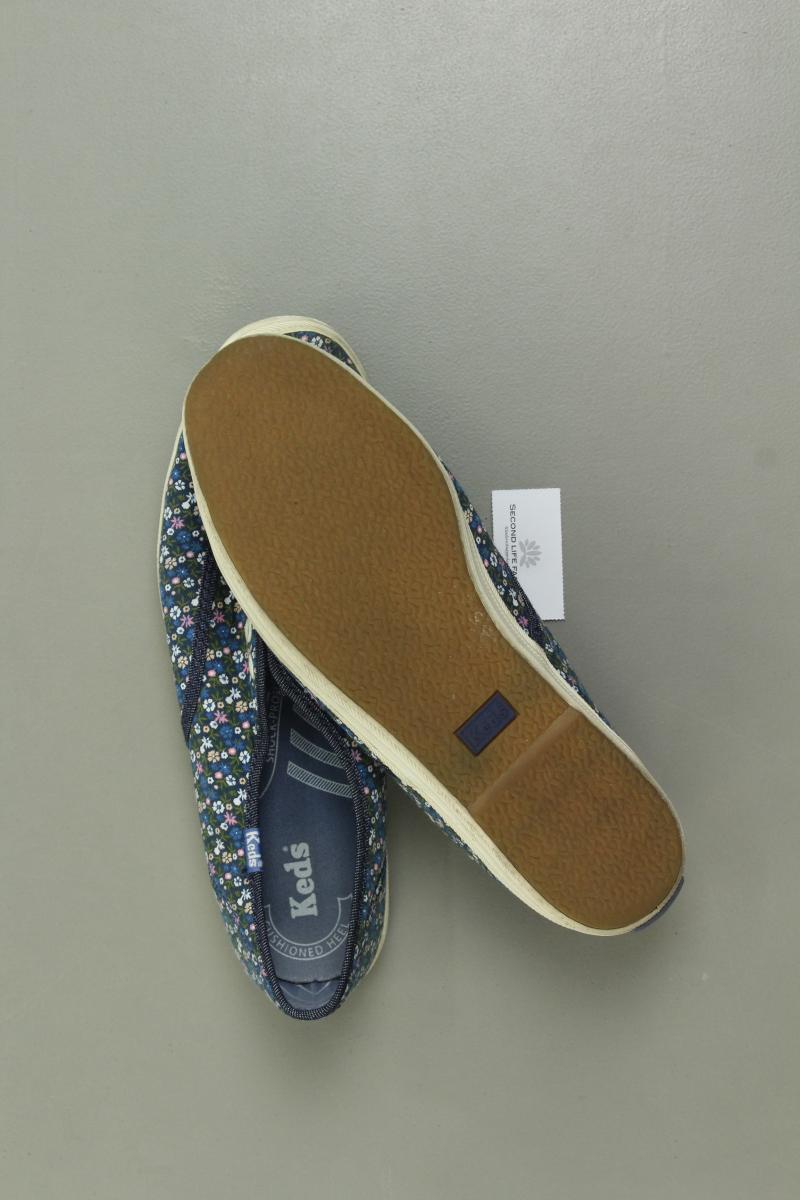 Keds Schuhe Gr. 37 mit Blumenmuster blau