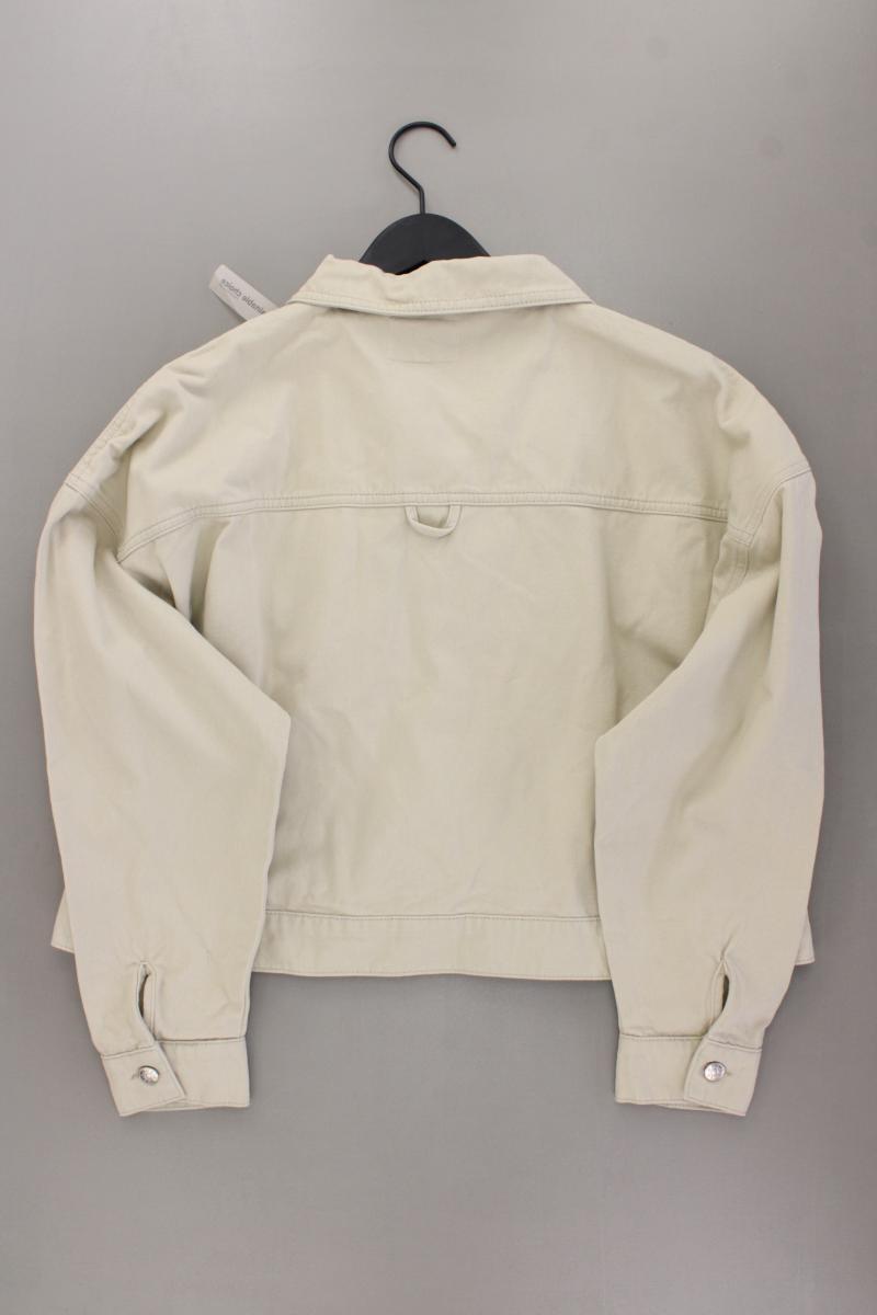 NA-KD Classic Jacke Gr. 44 neu mit Etikett creme aus Baumwolle