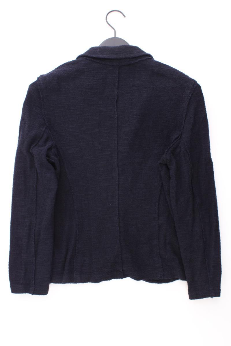 Cartoon Strickblazer Gr. 44 blau aus Baumwolle