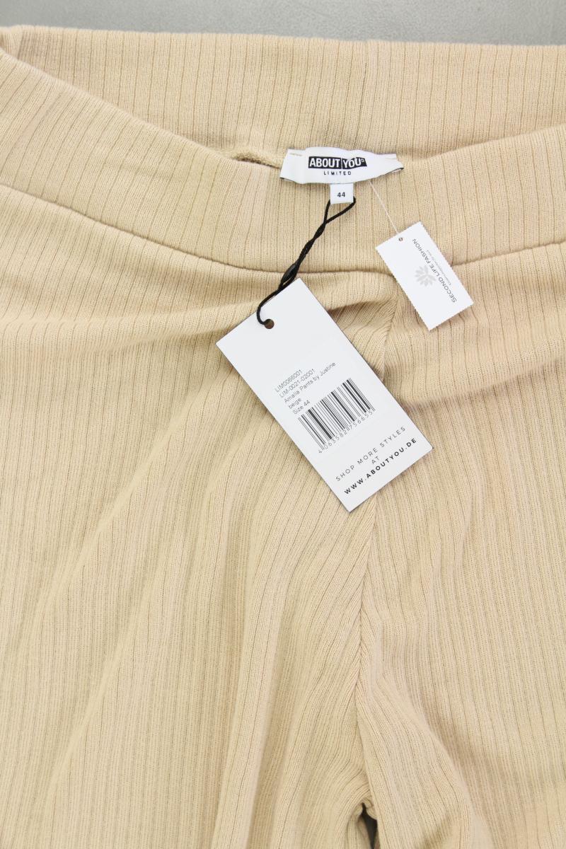 About You Limited Amalia Pants by Justine Hose Gr. 46 neu mit Etikett creme
