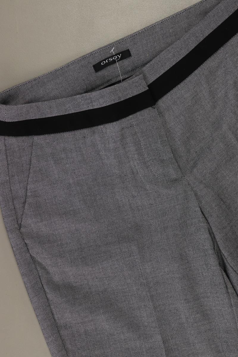 Orsay Hose Gr. 36 grau aus Baumwolle