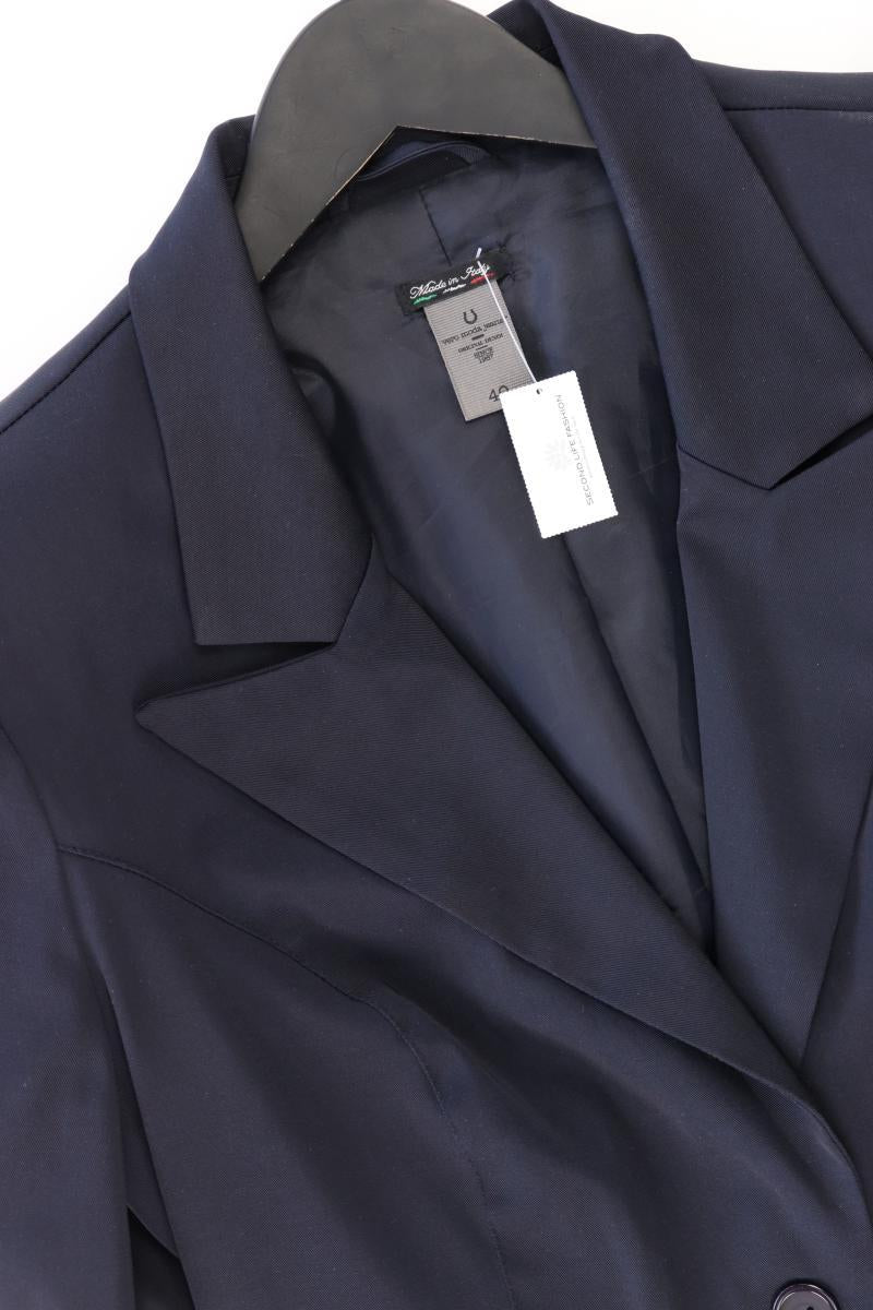 Blazer Gr. 40 neuwertig blau aus Polyester