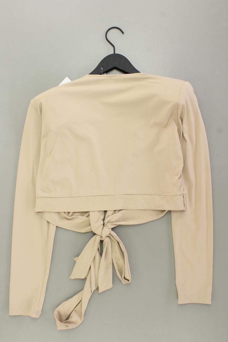 NA-KD Cardigan Gr. XXXL neu mit Etikett Langarm braun aus Polyamid