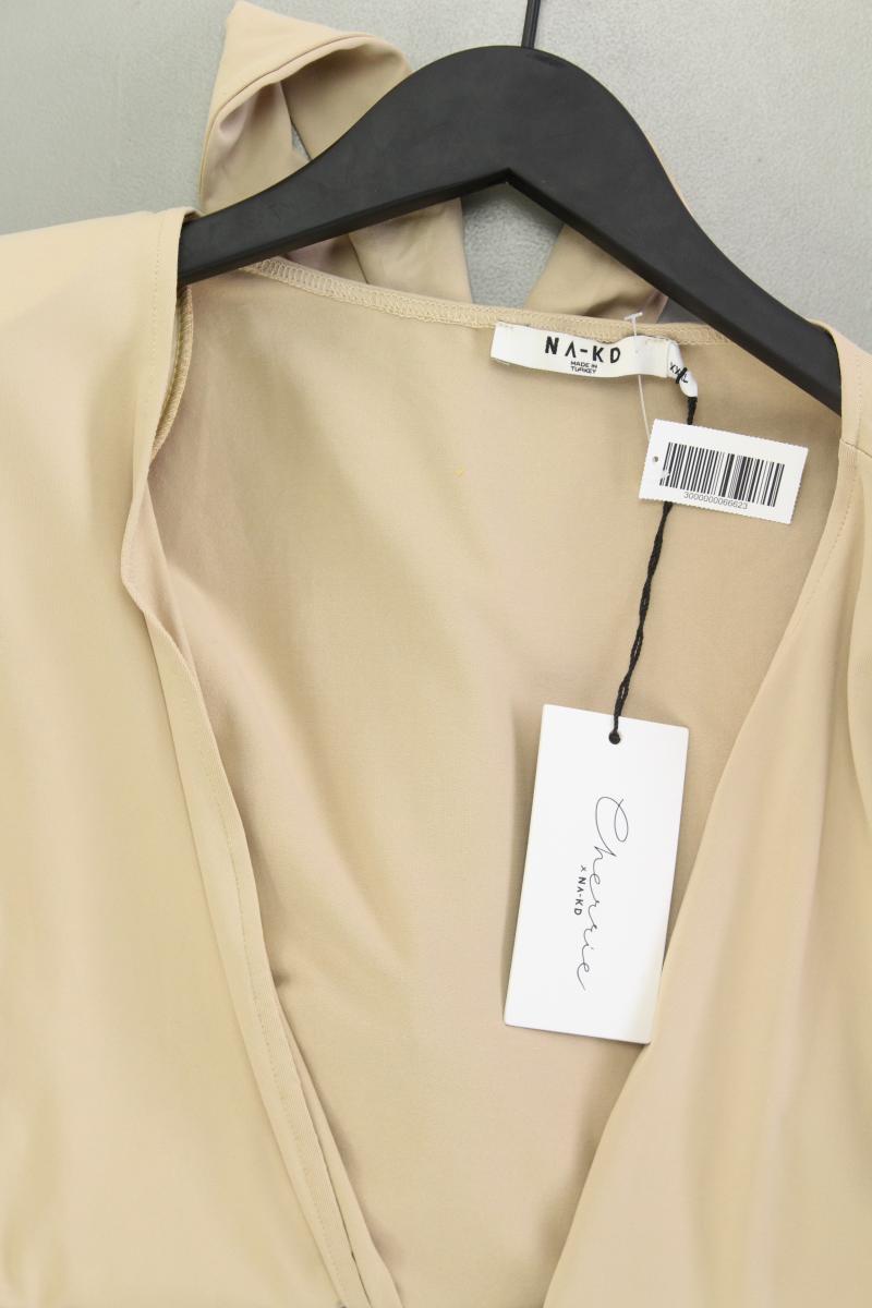 NA-KD Cardigan Gr. XXXL neu mit Etikett Langarm braun aus Polyamid