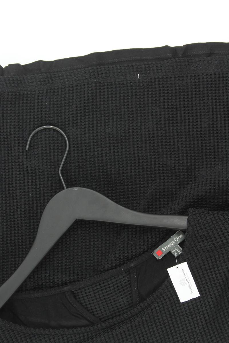 Street One Shirt Gr. 44 Weite Ärmel schwarz aus Polyester
