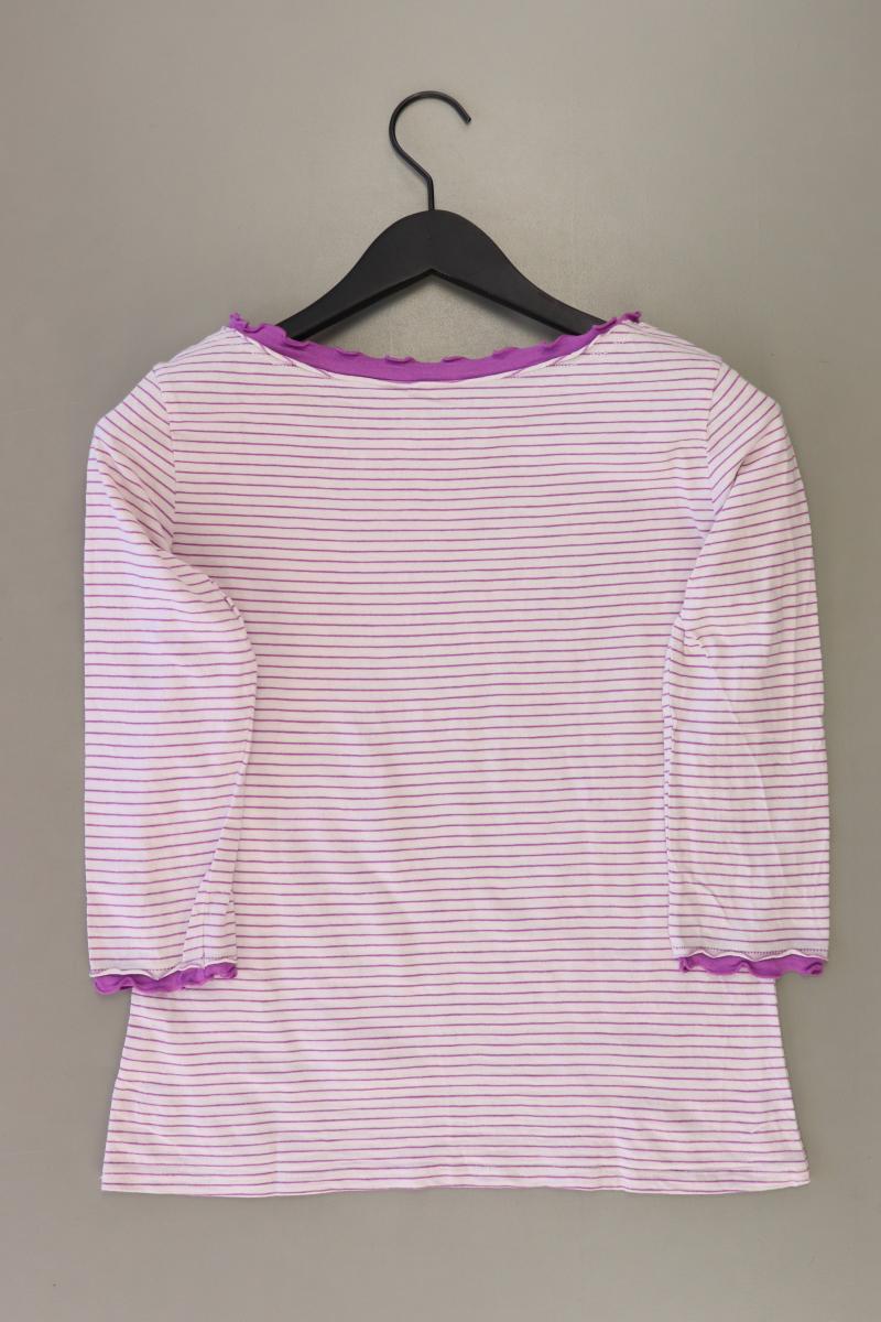 edc by Esprit Ringelshirt Gr. S gestreift 3/4 Ärmel lila aus Baumwolle