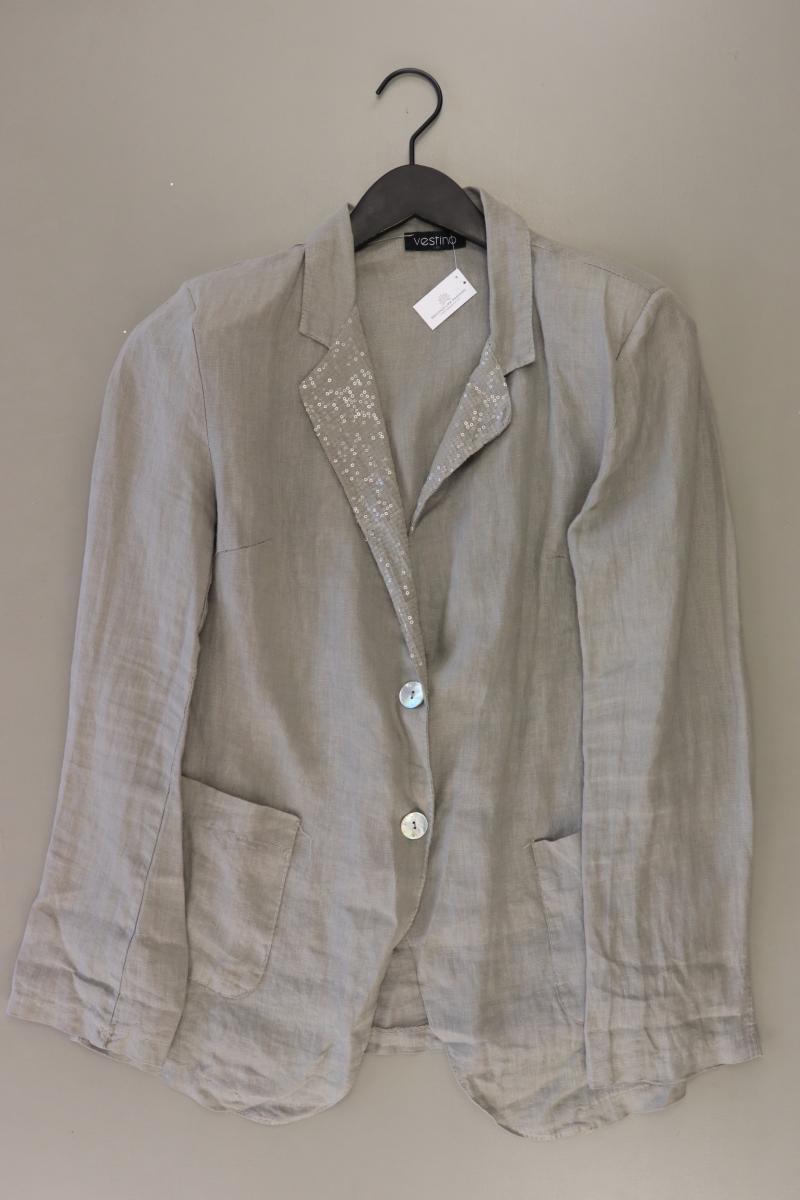 Second Hand Outfit Größe XL mit Vestino Leinenblazer in Gr. 44 und Tuch