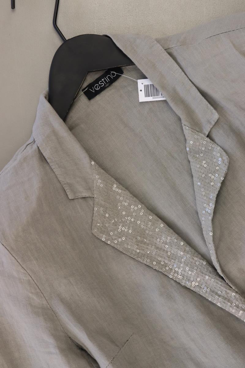 Second Hand Outfit Größe XL mit Vestino Leinenblazer in Gr. 44 und Tuch