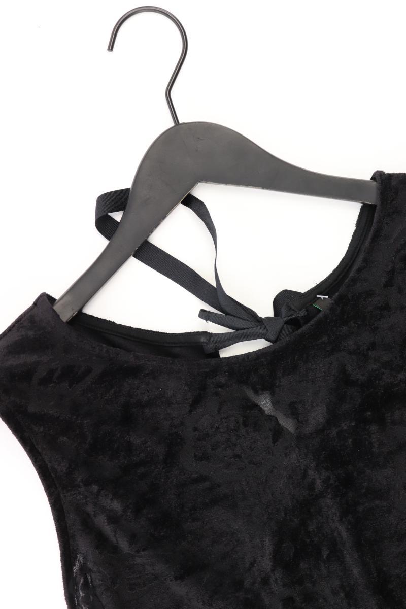 Benetton Bandeautop Gr. L Ärmellos schwarz