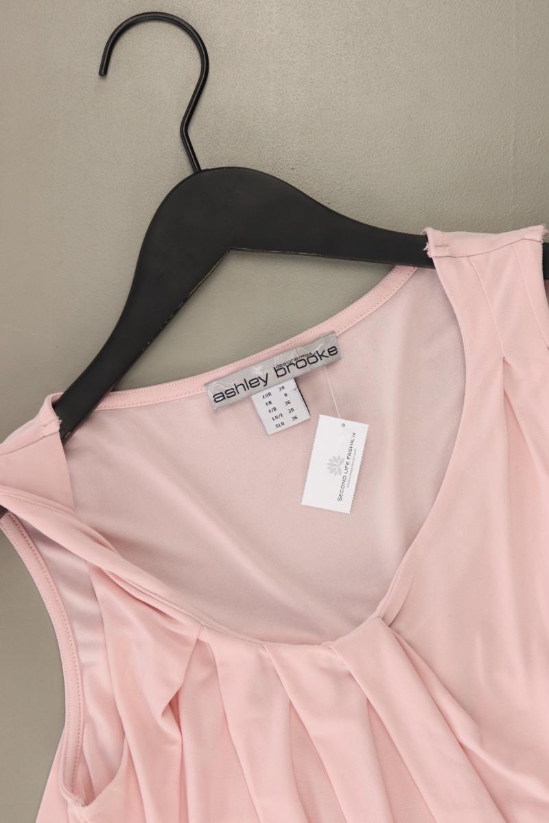 Ashley Brooke Bandeautop Gr. 34 Ärmellos rosa aus Polyester