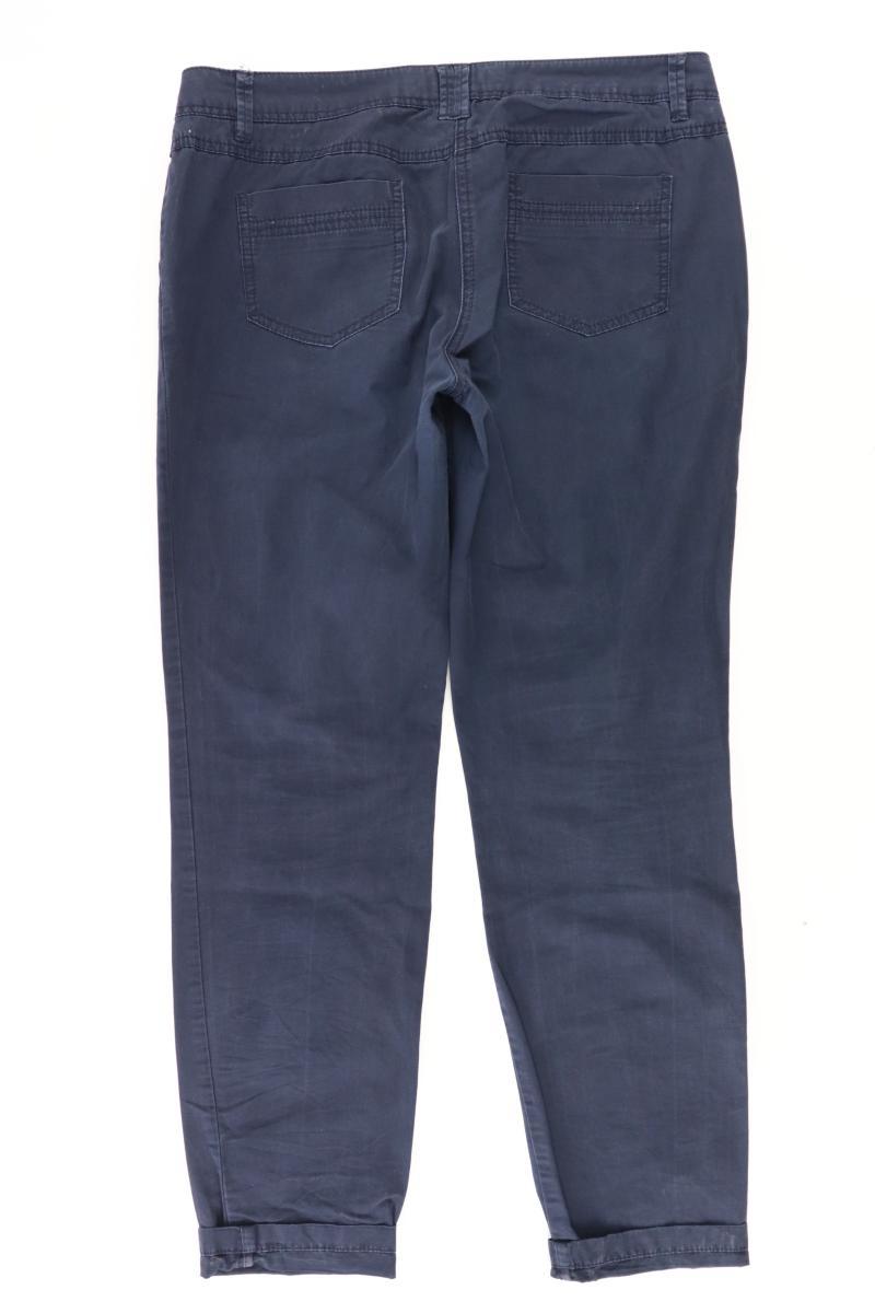 Street One Chinohose Gr. 40 blau aus Baumwolle